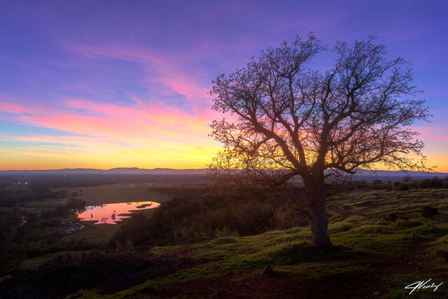 Sunset on Monkey Face